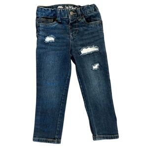 Cat & Jack Blue Distressed Kids Jeans